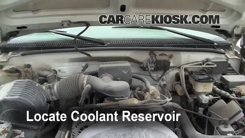2000 GMC C3500 Sierra SL 7.4L V8 Extended Cab Pickup (2 Door) Coolant (Antifreeze)